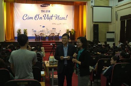 Tổng giám đốc Samsung: Tương lai sinh viên Việt Nam là gì?