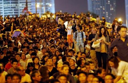 15.000 người xuống đường: Hong Kong ‘tăng nhiệt’ trở lại